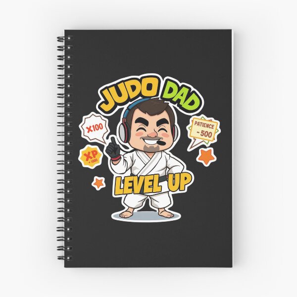 Item preview, Judo Dad Level Up – Japanese Martial Arts Retro Design for Proud Judo Fathers designed and sold by Sparkofart07.