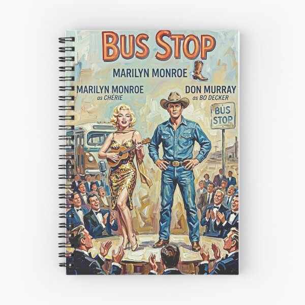 Item preview, Hollywood Poster Art: Bus Stop (1956) designed and sold by Art's Diner.