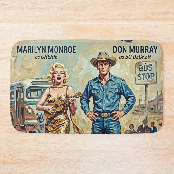 Item preview, Hollywood Poster Art: Bus Stop (1956) designed and sold by Art's Diner.