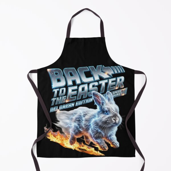 Item preview, High-Speed Electric Easter Bunny DeLorean Parody designed and sold by newvisionart191.