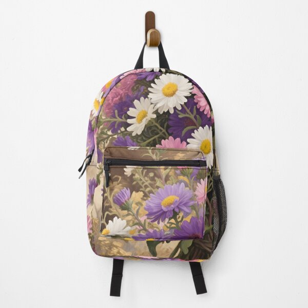 Item preview, Aster Flower Bouquet Watercolor | September Birth Flower Floral Art designed and sold by Debbie Schulte.