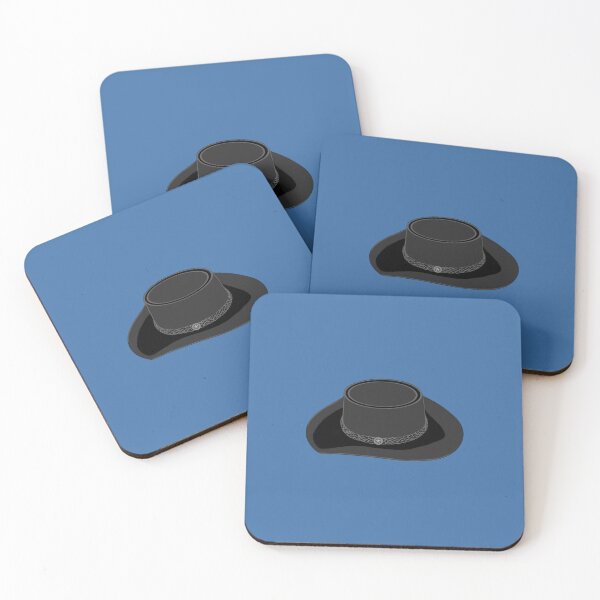 Item preview, Black Cowboy Hat – Nashville Flat Brim designed and sold by Phat Dog Designs .