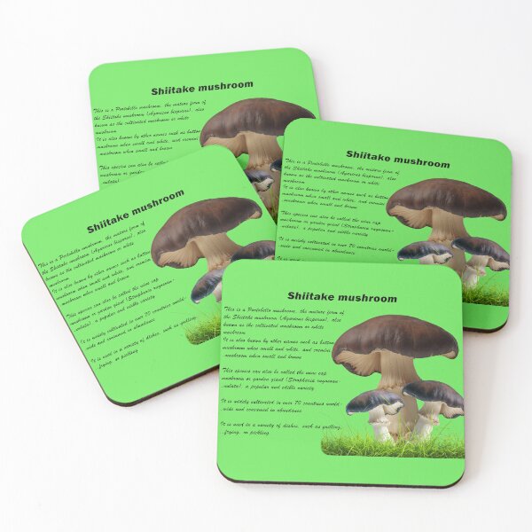 Item preview, shiitake mushrooms designed and sold by BUTTER7FLY.
