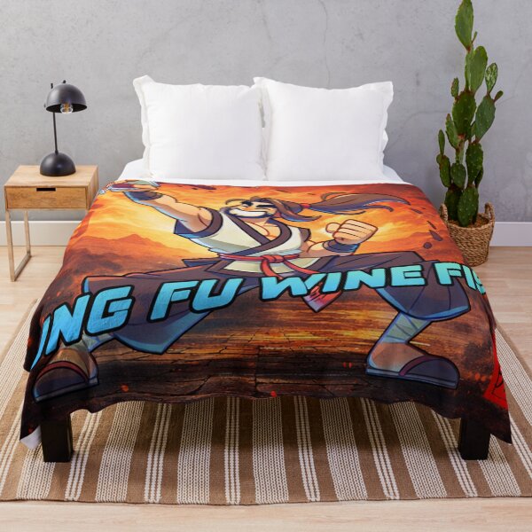 Item preview, Funny Kung Fu Wine Fist designed and sold by Fei Long Design Hub.