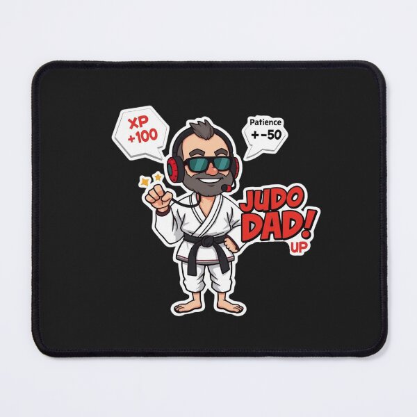 Item preview, Judo Dad Level Up – Japanese Martial Arts Retro Design for Proud Judo Fathers designed and sold by Sparkofart07.
