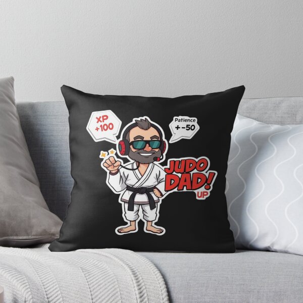 Item preview, Judo Dad Level Up – Japanese Martial Arts Retro Design for Proud Judo Fathers designed and sold by Sparkofart07.