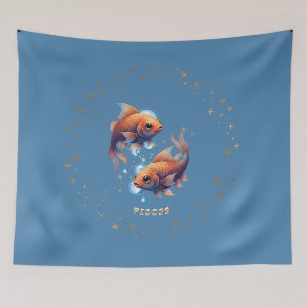 Item preview, Celestial Pisces - Astrological Art for Kids  designed and sold by EnlightArt.