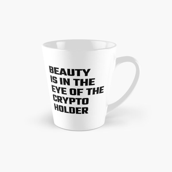 Item preview, Crypto Holder Beauty  - Black Text designed and sold by Fight The Shirts.