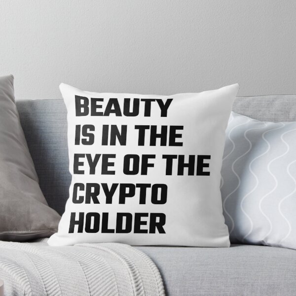 Item preview, Crypto Holder Beauty  - Black Text designed and sold by Fight The Shirts.