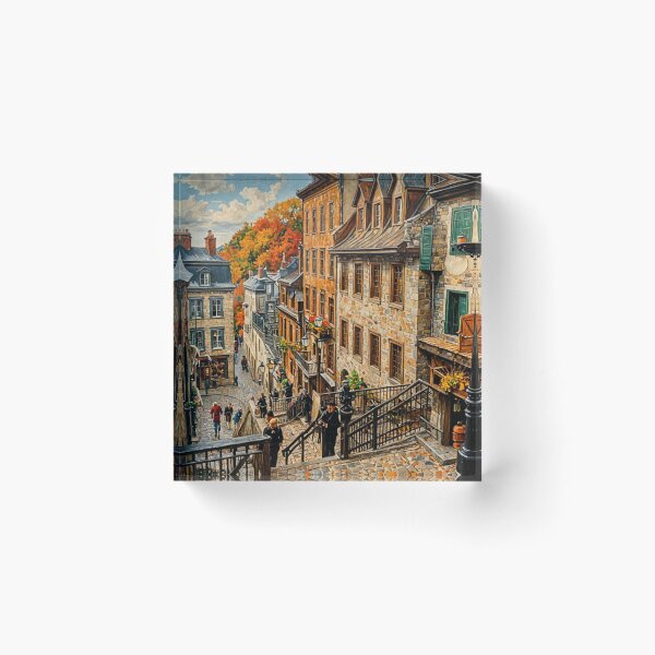 Item preview, Petit Champlain Quarter, Quebec City designed and sold by sid1802.