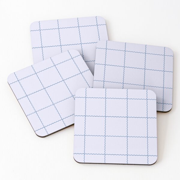 Item preview, Wave squares, cute pattern -Blue- designed and sold by Houst-cn.