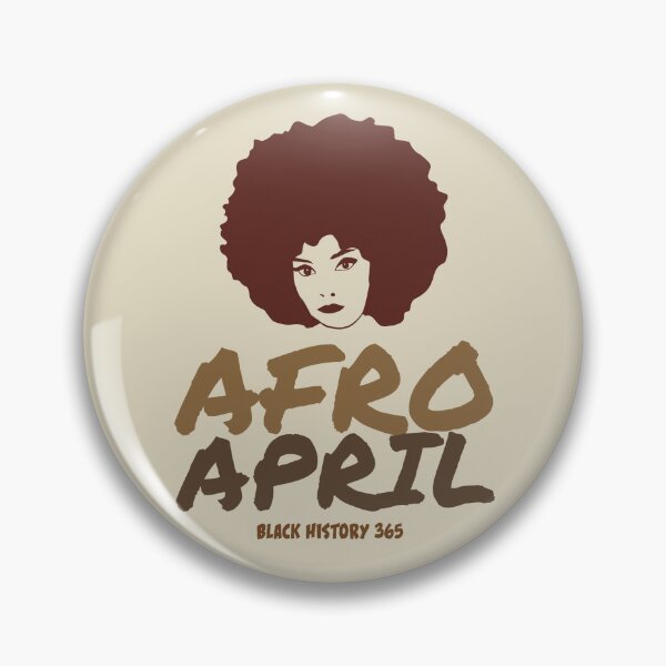 Item preview, Afro April Black History Month 365 designed and sold by BSHADYNYC.