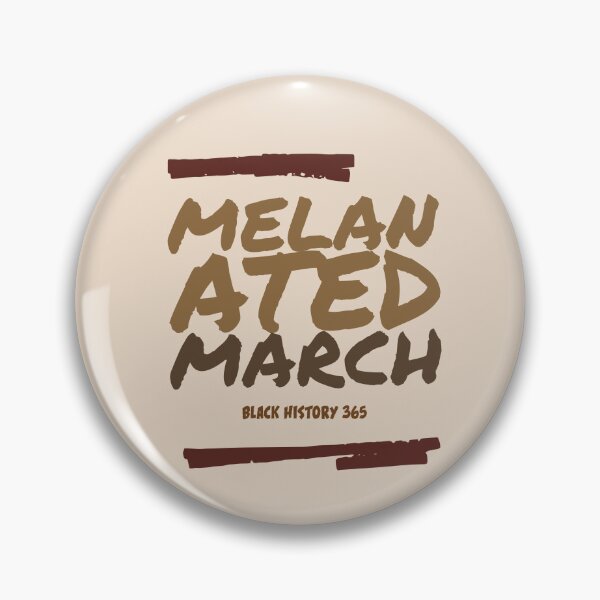 Item preview, Melanated March Black History Month designed and sold by BSHADYNYC.