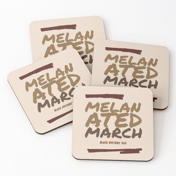 Item preview, Melanated March Black History Month designed and sold by BSHADYNYC.