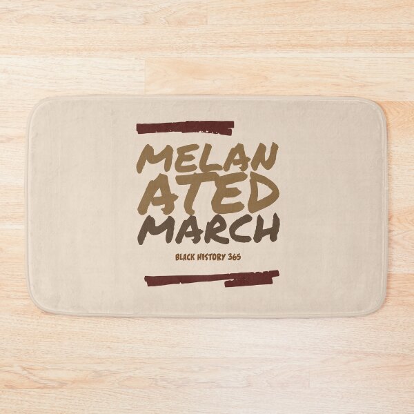 Item preview, Melanated March Black History Month designed and sold by BSHADYNYC.