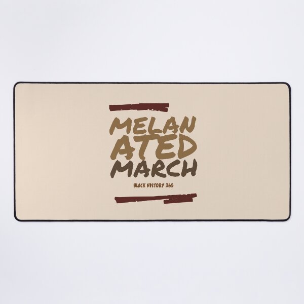 Item preview, Melanated March Black History Month designed and sold by BSHADYNYC.