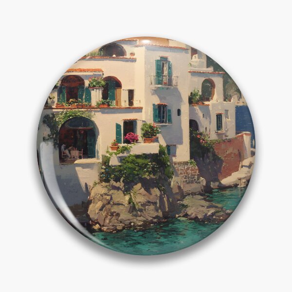 Item preview, Sunlit Villas on the Ischia Coast designed and sold by daila70.