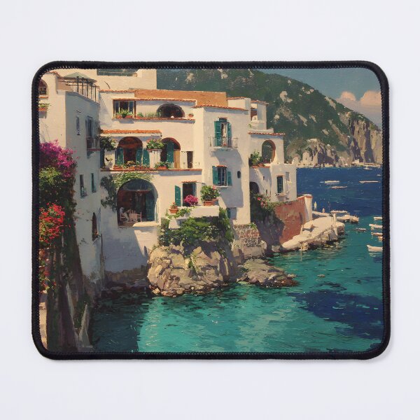 Item preview, Sunlit Villas on the Ischia Coast designed and sold by daila70.