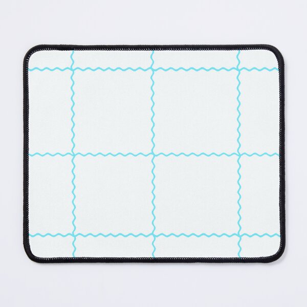 Item preview, Wave squares, cute pattern -light blue- designed and sold by Houst-cn.