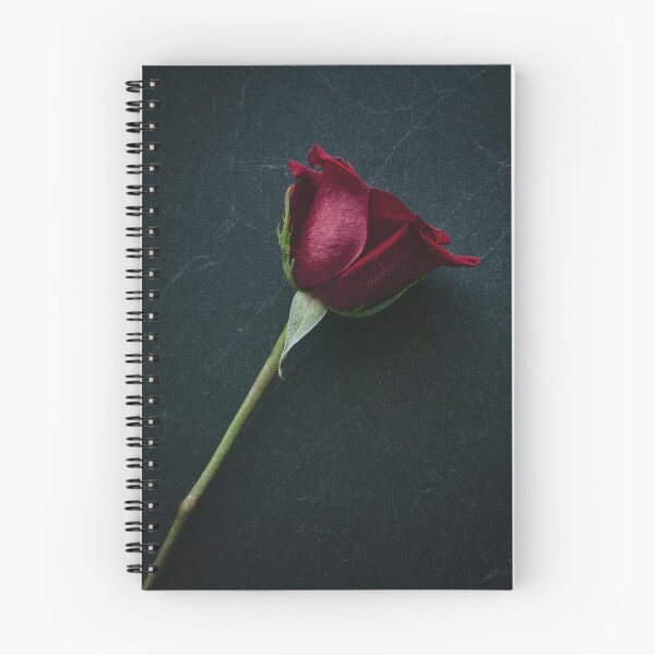 Item preview, Red Rose on Textured Dark Background designed and sold by RubyDelAngel.