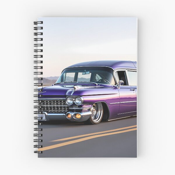 Item preview, Purple 1959 Classic Hearse Desert Highway Journey designed and sold by Crazy Ronald.