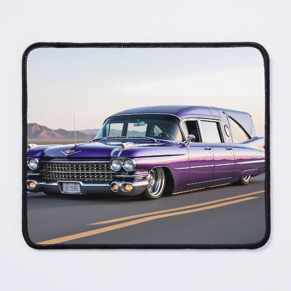 Item preview, Purple 1959 Classic Hearse Desert Highway Journey designed and sold by Crazy Ronald.