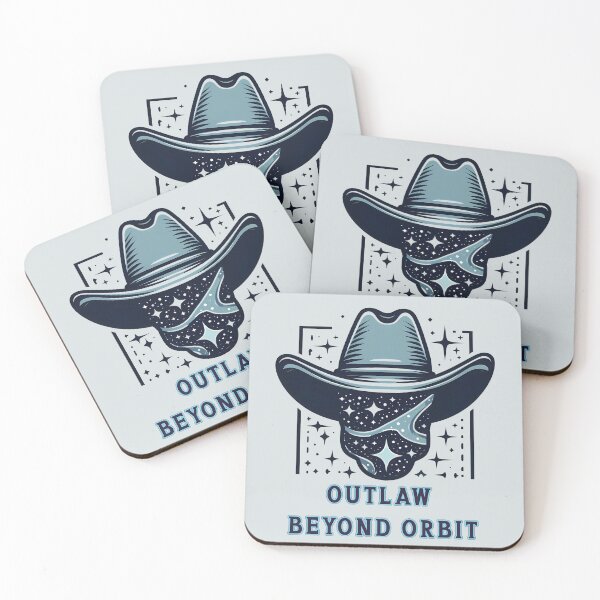 Item preview, Cowboy out of  Orbit - Cosmic Cowboy designed and sold by Art-Arcade6.