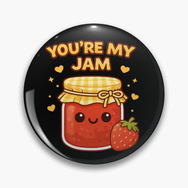 Item preview, You're My Jam Cute Food Pun designed and sold by Papier Atelier Art.