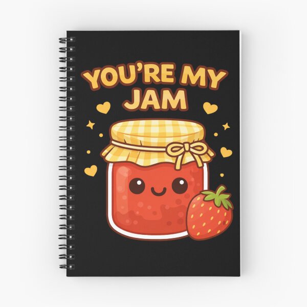 Item preview, You're My Jam Cute Food Pun designed and sold by Papier Atelier Art.