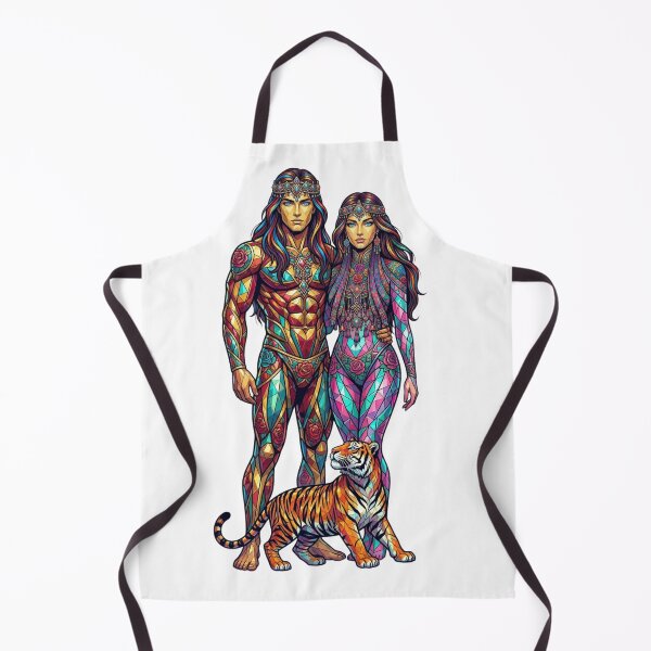 Item preview, A lover with a tiger. designed and sold by PP&RAINBOW SHOP.
