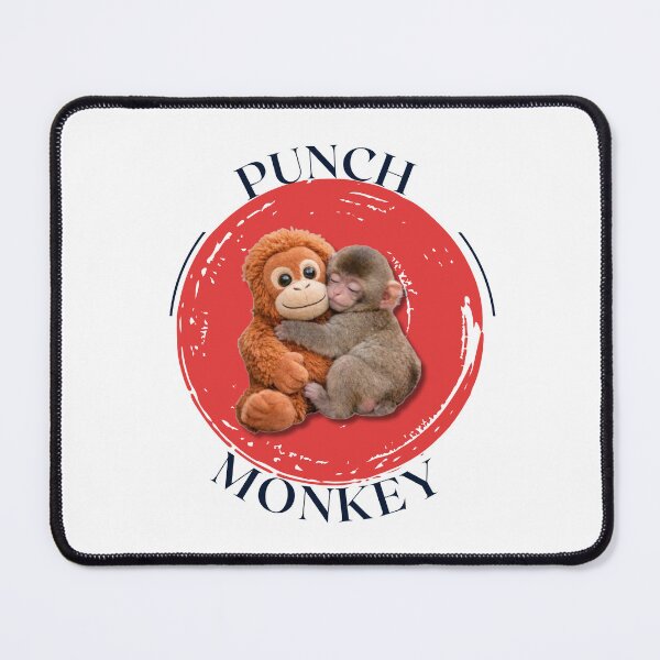 Item preview, Punch monkey in red circle designed and sold by RawmenX.