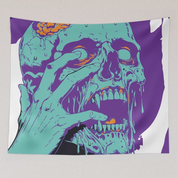 Item preview, Zombie Skull Hand Brain designed and sold by TheTube.