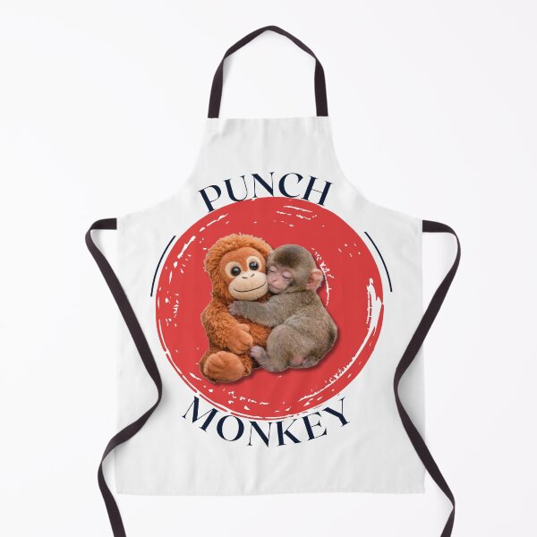 Item preview, Punch monkey in red circle designed and sold by RawmenX.