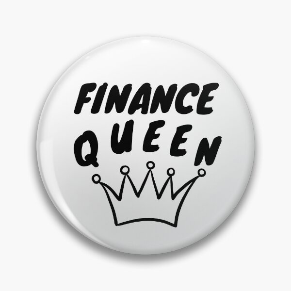 Item preview, Finance Queen – Empowered Women in Finance and Accounting Design designed and sold by DesignsVault.