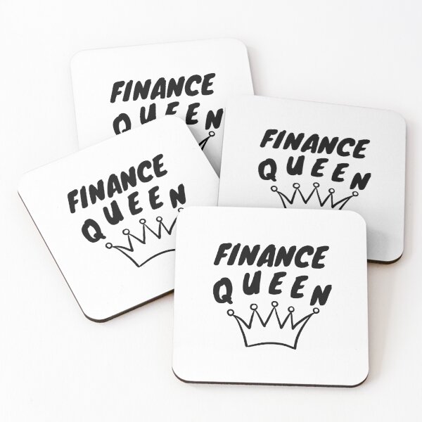 Item preview, Finance Queen – Empowered Women in Finance and Accounting Design designed and sold by DesignsVault.