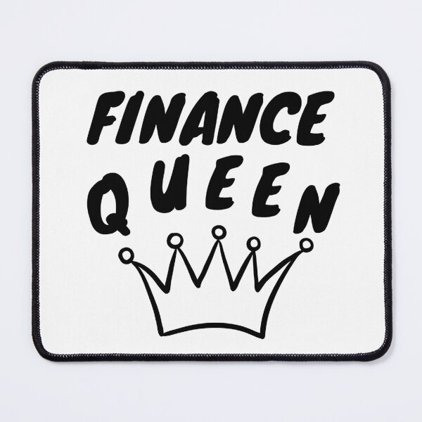 Item preview, Finance Queen – Empowered Women in Finance and Accounting Design designed and sold by DesignsVault.