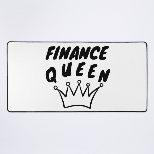 Item preview, Finance Queen – Empowered Women in Finance and Accounting Design designed and sold by DesignsVault.