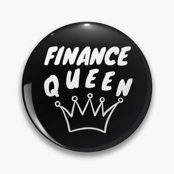 Item preview, Finance Queen – Empowered Women in Finance and Accounting Design designed and sold by DesignsVault.