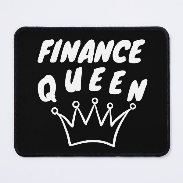 Item preview, Finance Queen – Empowered Women in Finance and Accounting Design designed and sold by DesignsVault.