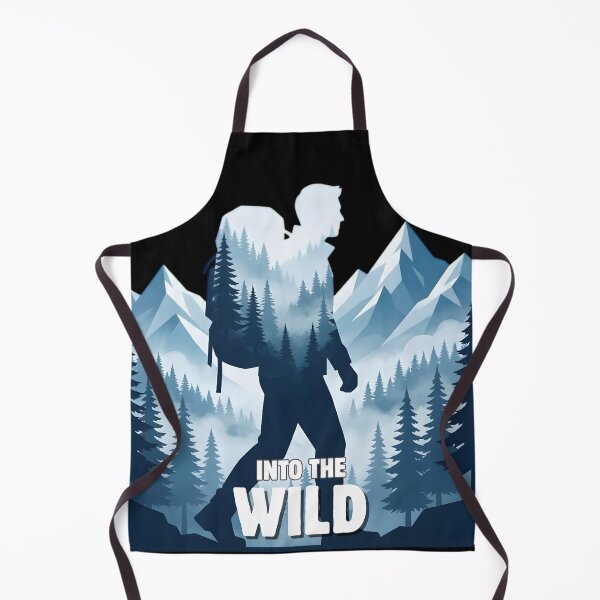 Item preview, Into The Wild – Mountain Hiking & Backpacking Wilderness Adventure Design designed and sold by ArcticFoxStudio.