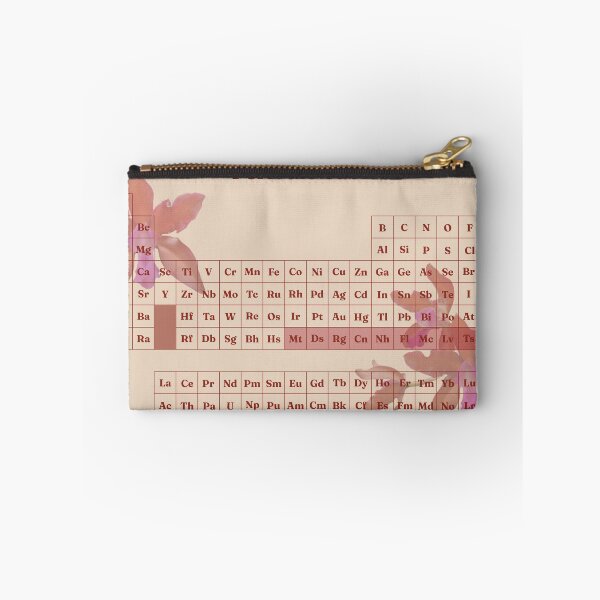 Item preview, Red & Cream Orchid Periodic Table designed and sold by katsyaa.