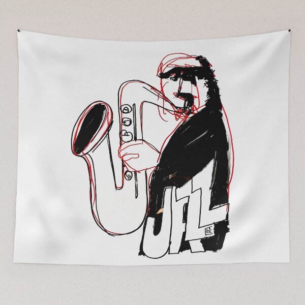 Item preview, Jazz Man designed and sold by rleonthc.