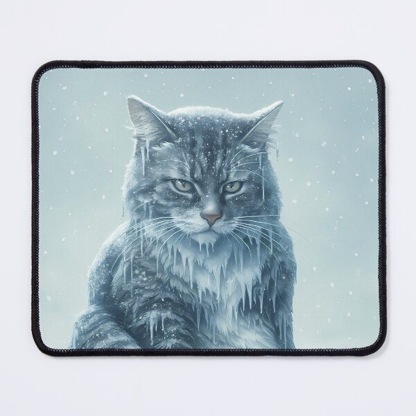 Item preview, Kittysicle — Grumpy Frozen Cat designed and sold by TheKittysicle.