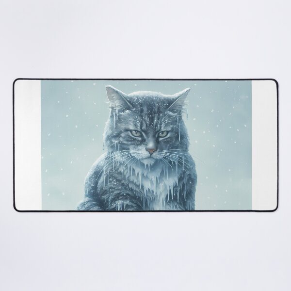 Item preview, Kittysicle — Grumpy Frozen Cat designed and sold by TheKittysicle.