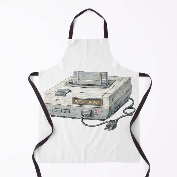 Item preview, Classic Retro Console – Out of Order Sticker Illustration designed and sold by Felixuss.