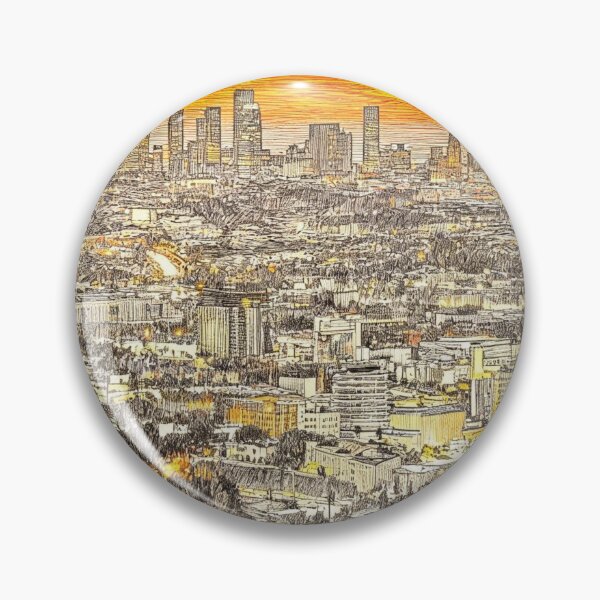 Item preview, Los Angeles skyline designed and sold by sid1802.
