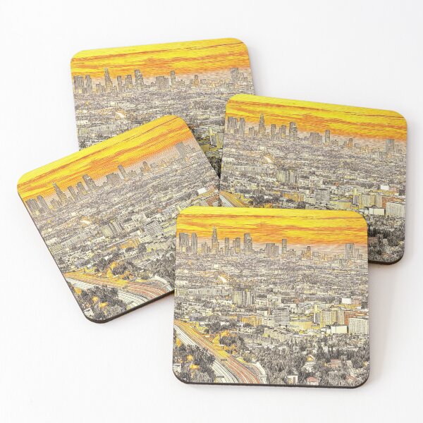 Item preview, Los Angeles skyline designed and sold by sid1802.