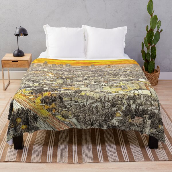 Item preview, Los Angeles skyline designed and sold by sid1802.