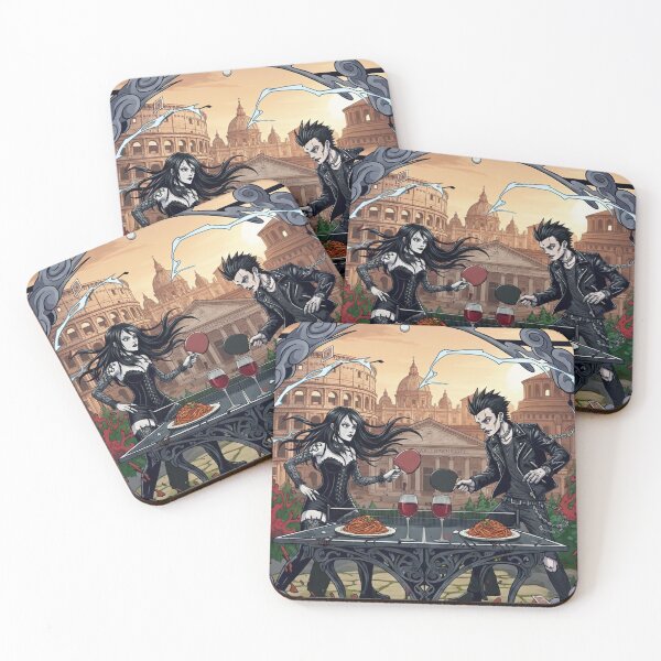 Item preview, Goth Romance Table Tennis | Alt Italian Pasta & Ping Pong Shirt designed and sold by OhMyPingCo.