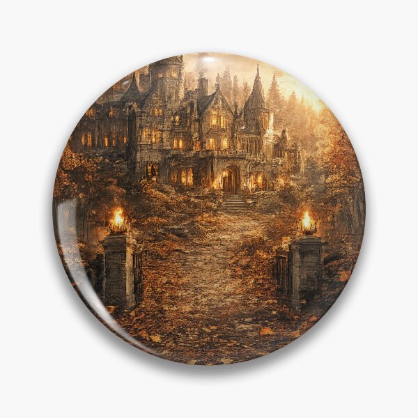 Item preview, Autumn Court Stamp  designed and sold by ouatisworld.